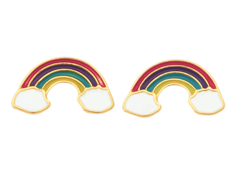 Rainbow Stud Earrings