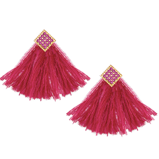 Maria Feather Earrings