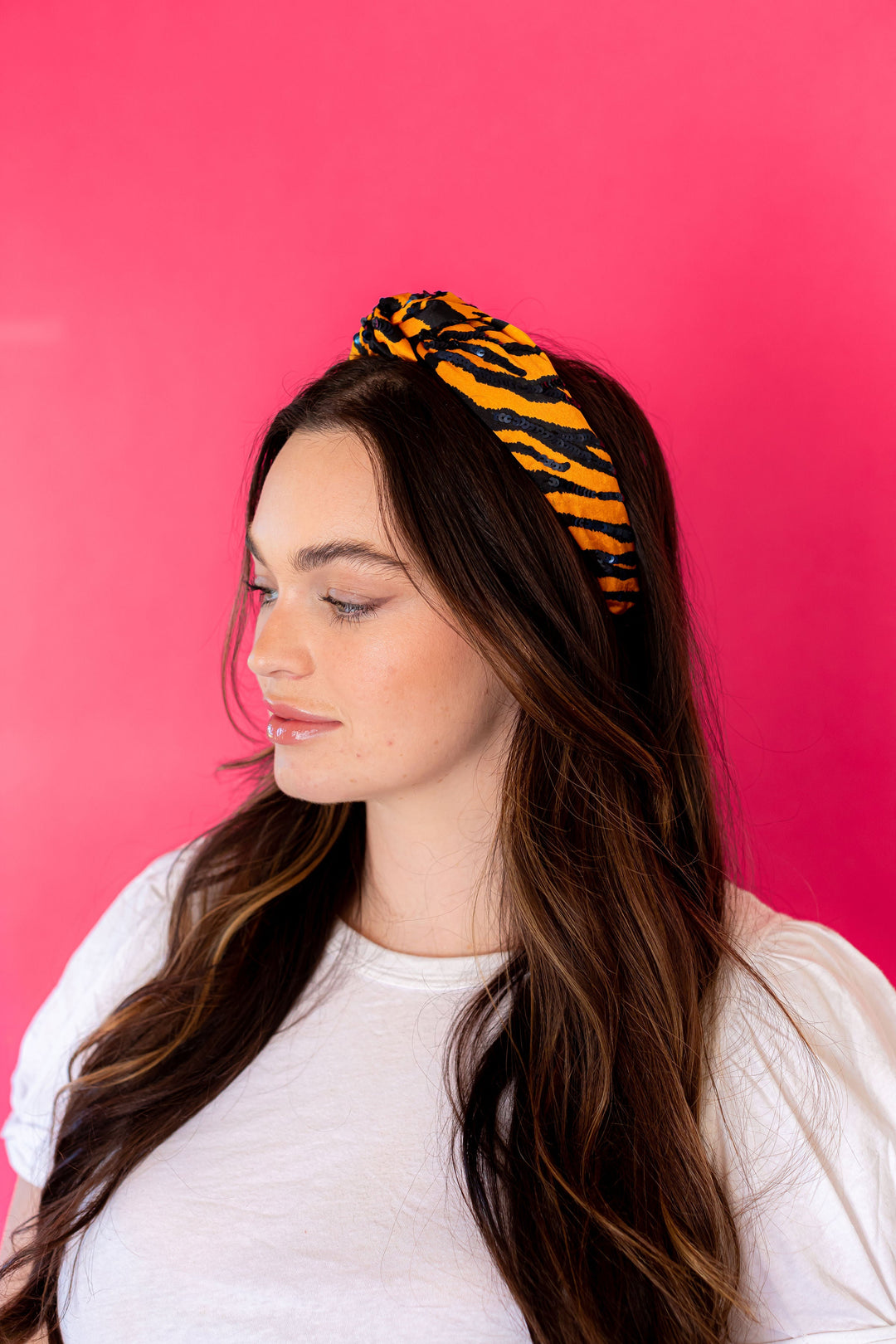 tiger lily headband Headband Knot