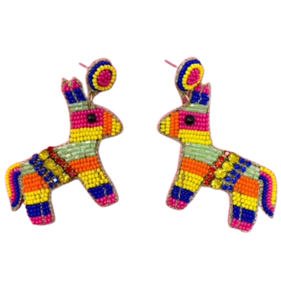 Rhinestone Pinata Earrings