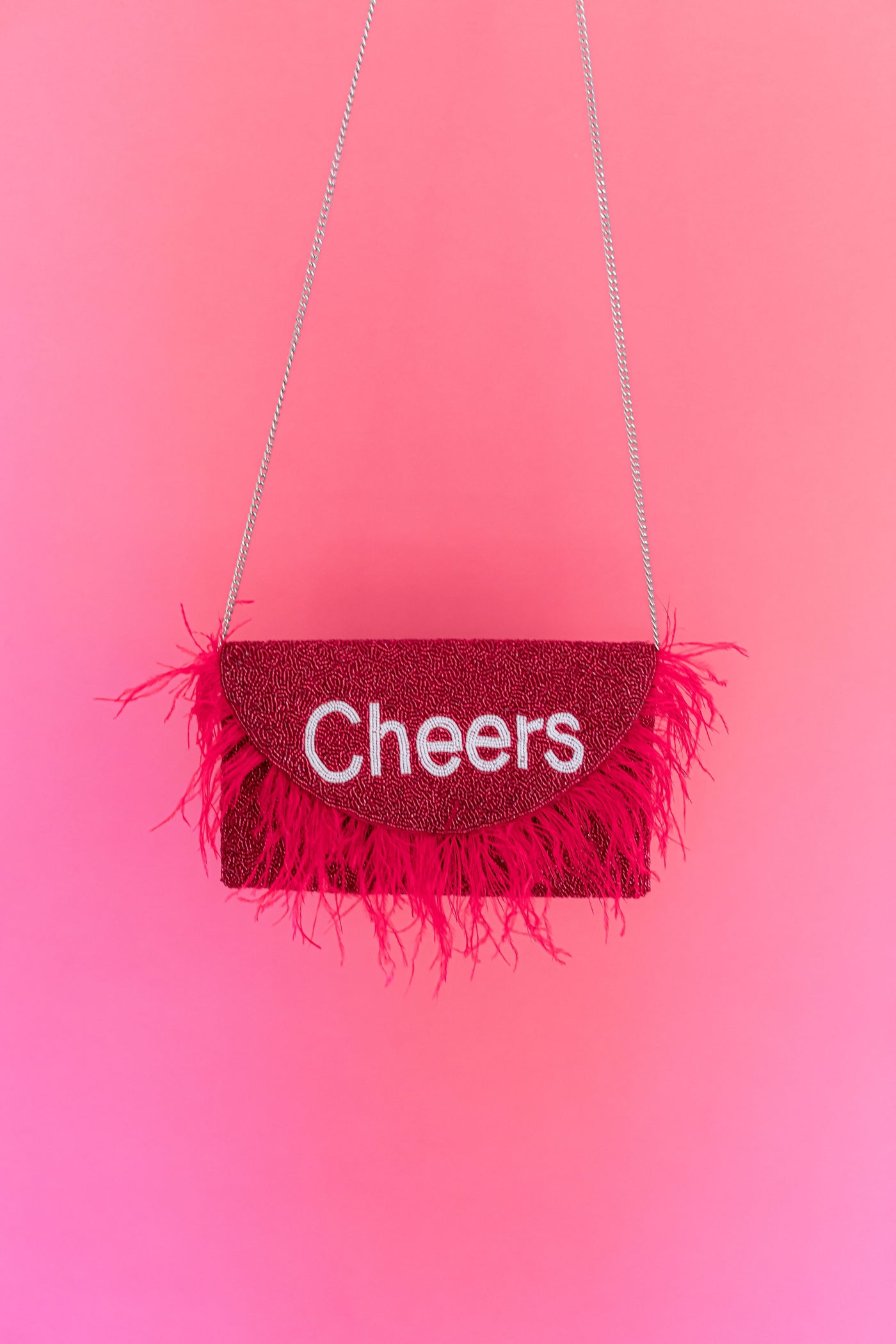 Cheers Feather Bag