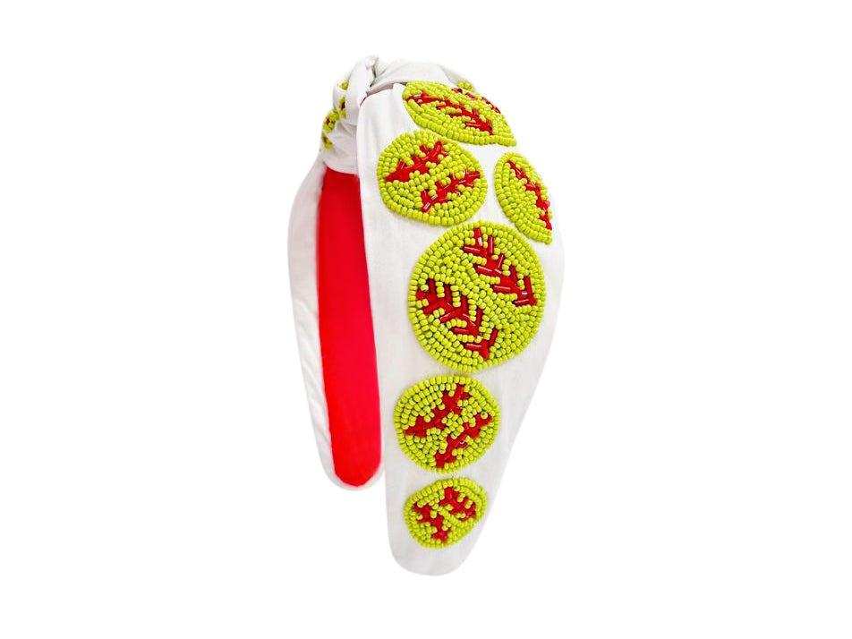 Softball Knot Headband